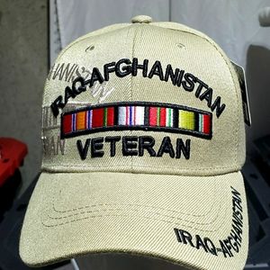 MILITARY  IRAQ AFGHANISTAN VETERAN Hat